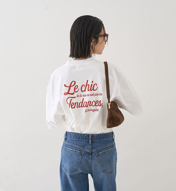 Rouge vif「ピグメントロゴBIG Tシャツ」|Tシャツ・カットソー|