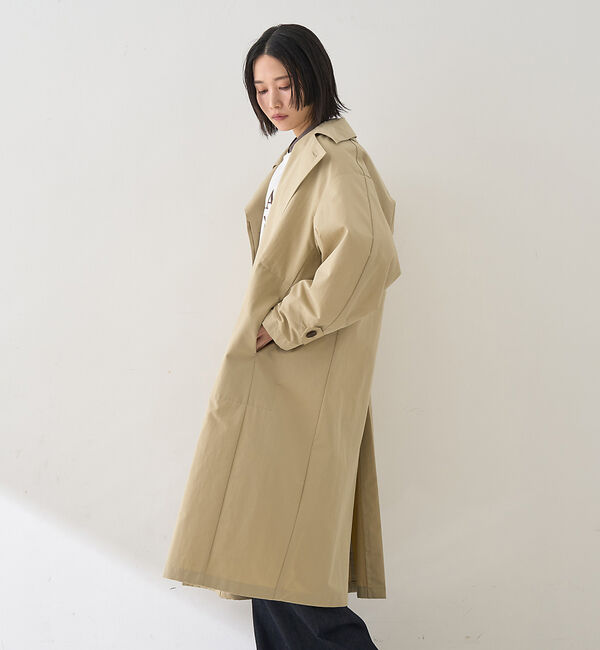 Rouge vif「撥水フォルムステンカラーコート」|ステンカラーコート|