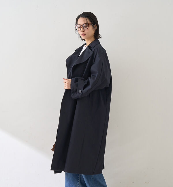 Rouge vif「撥水フォルムステンカラーコート」|ステンカラーコート|