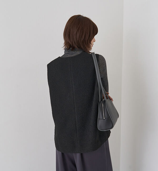 Rouge vif「【セットアップ対応】ポリウーリングカルゼVネックベスト」|ベスト・ジレ|