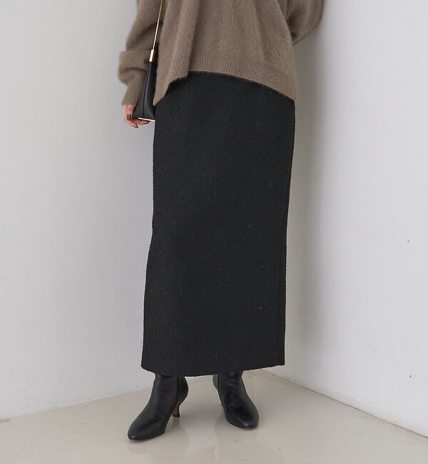 Rouge vif「【セットアップ対応】ポリウーリングカルセタイトスカート」|スカート|