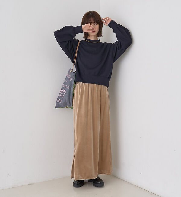 Rouge vif「【2025AW新色登場】ダンボールショートスウェット」|スウェット・ジャージ|