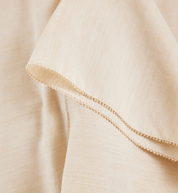 qualite「フロントラッフルノースリーブブラウス」|シャツ・ブラウス|