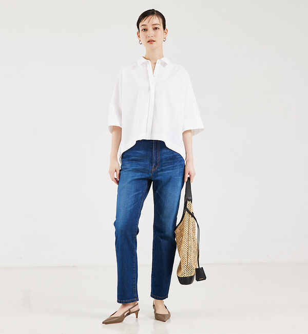 qualite「【e&times;qualite】ストレートストレッチパンツ」|その他|