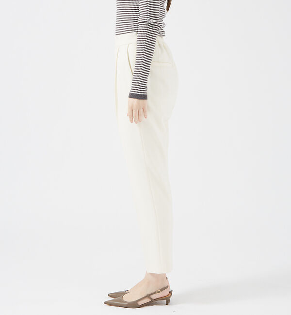 qualite「【ベストセラー】ダブルクロスセンタープレスパンツ」|その他|