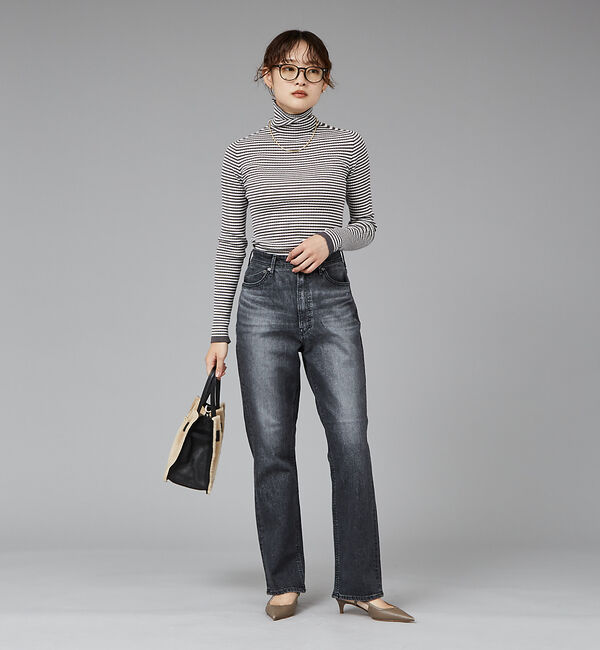 qualite「【日本製/2024AW】シームレスタートルニット」|ニット・セーター|