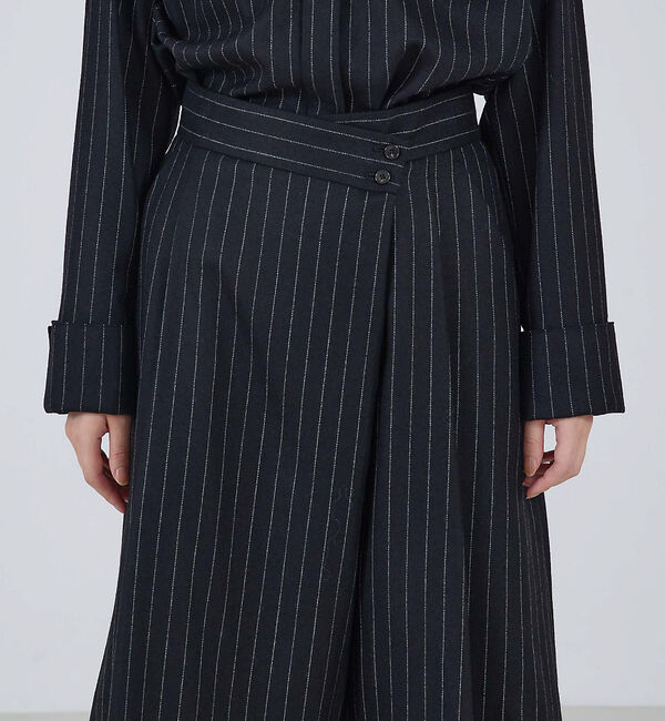 qualite「【セットアップ対応】ウールサキソニーラップショートパンツ」|その他|