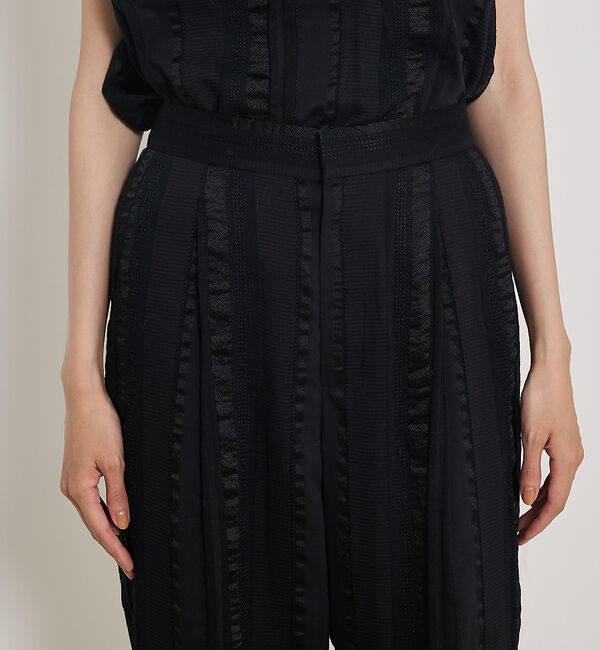 qualite「【セットアップ対応】キュプラストライプパンツ」|その他|