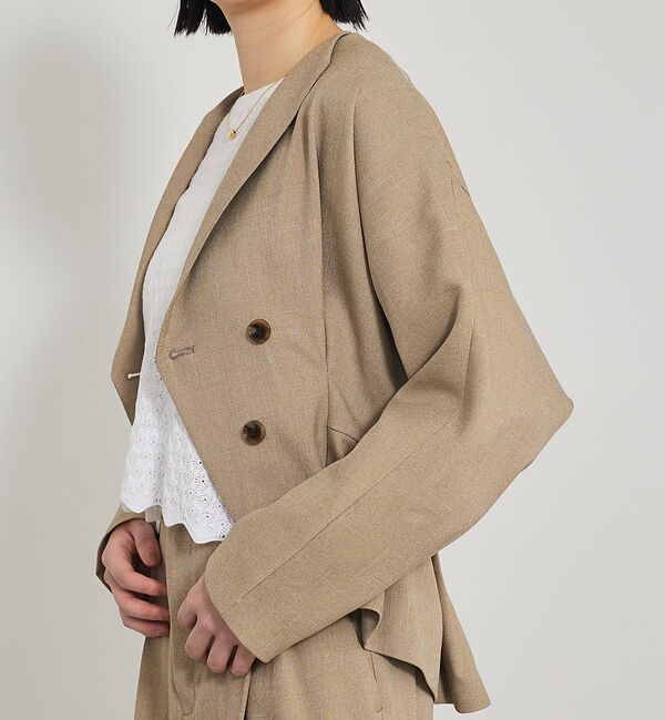 qualite「【セットアップ対応】ツイードカーデジャケット」|その他|