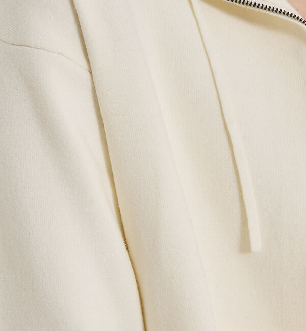 qualite「フーディーニットブルゾン」|ブルゾン・スタジャン|