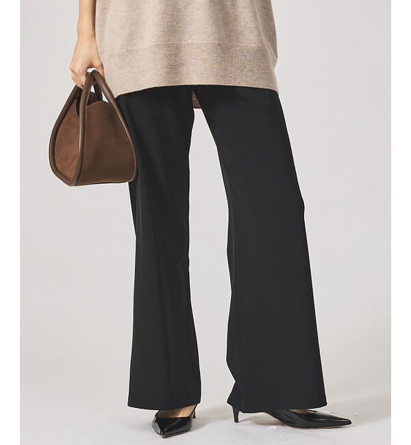 qualite「【一部店舗限定】ストレッチツイルレギンスパンツ」|その他|ブラック