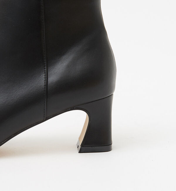 AU BANNISTER「【LAROUTE】スクエアトゥブーツ」|ショートブーツ|