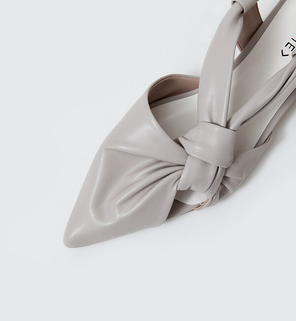 AU BANNISTER「【LAROUTE】ソフトツイストスリングバックパンプス」|パンプス|