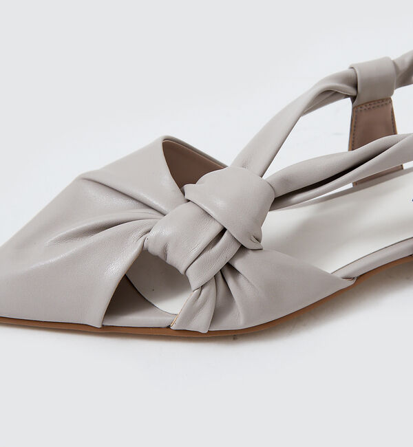 AU BANNISTER「【LAROUTE】ソフトツイストスリングバックパンプス」|パンプス|