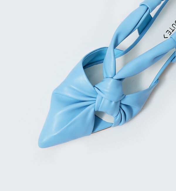 AU BANNISTER「【LAROUTE】ソフトツイストスリングバックパンプス」|パンプス|