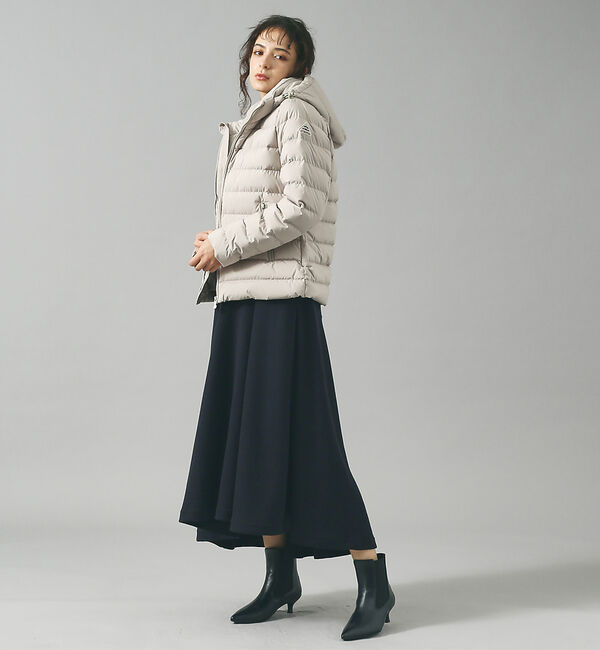 AU BANNISTER「【LAROUTE】ポインテッドサイドゴアブーツ」|ショートブーツ|