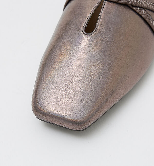 AU BANNISTER「【YouTuber紹介】ストラップソフトレザー フラットシューズ」|その他|