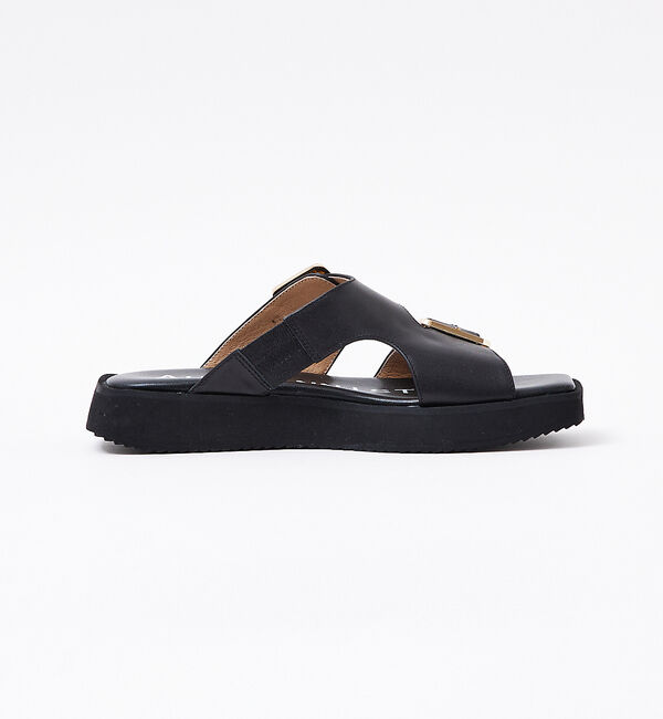 AU BANNISTER「ダブルベルト ボリュームソールサンダル」|サンダル|