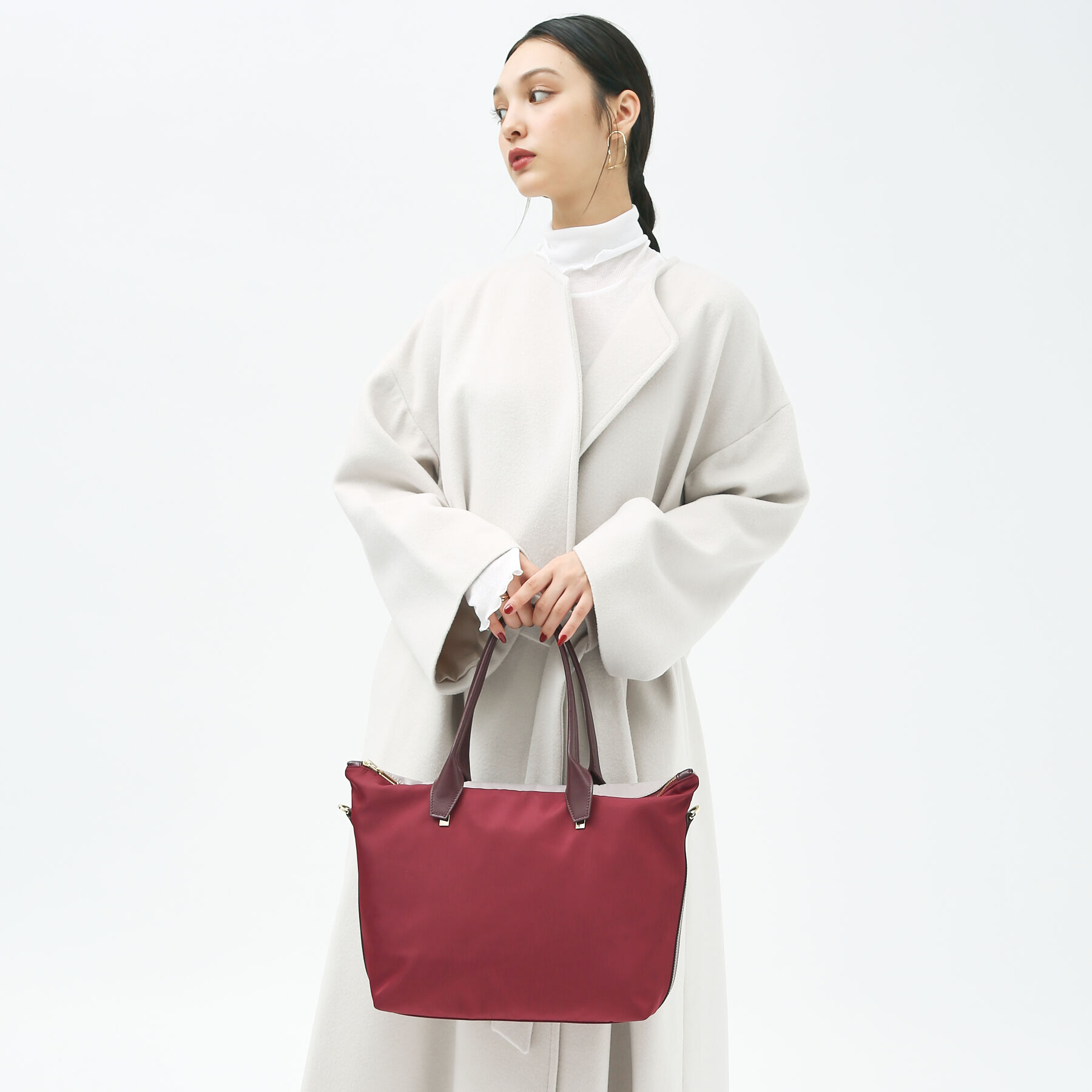 LOWELL things「Sophiny/WフェイスナイロントートBAG」|トートバッグ|