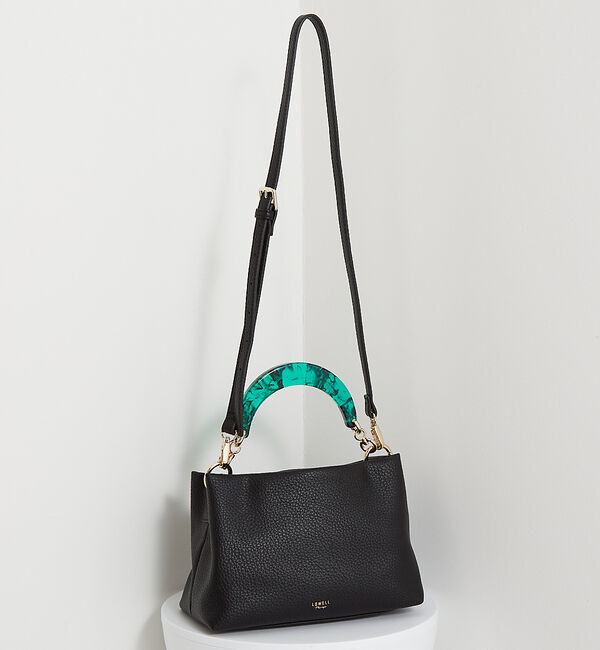 LOWELL things「Resin-S/アクリルHOBOショルダーバッグ」|ショルダー・メッセンジャー|