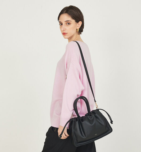 LOWELL things「【VERY掲載】Poche/ドローストリングトートミニ」|ショルダー・メッセンジャー|