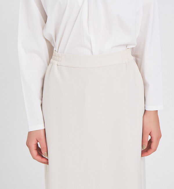 abahouse mavie「【セレモニー対応】バックフレアロングスリーブ&タイトスカートセットアップ」|シャツ・ブラウス|