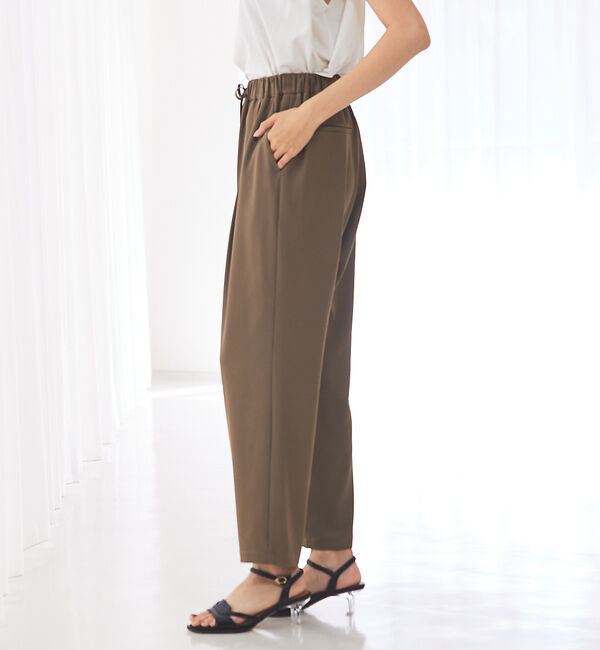 abahouse mavie「【セットアップ対応】クールタッチサテンゆるテーパードパンツ」|その他|