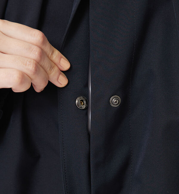 abahouse mavie「タックノーカラーコート」|ノーカラーコート|