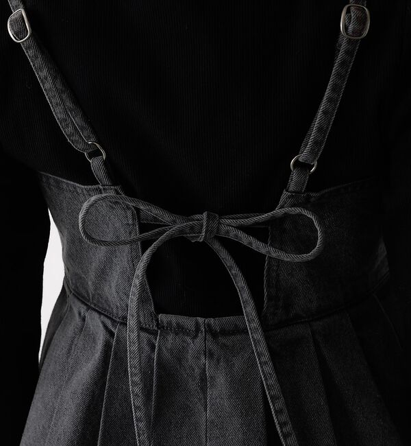 abahouse mavie「ウォッシュドデニムキャミ/レイヤード/バックリボン/春服/夏服【予約】」|キャミソール|