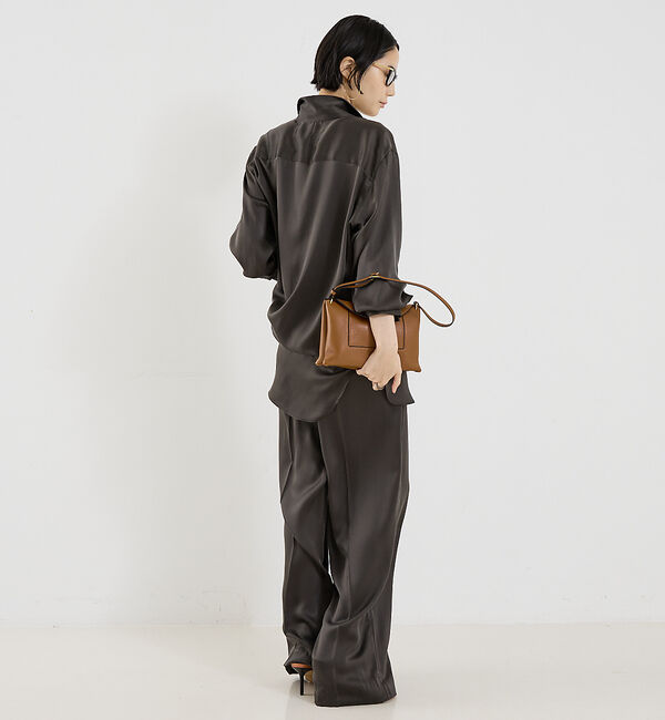 The Store by C' 「【COCUCA】ウォッシャブルシルクシャツ」|シャツ・ブラウス|