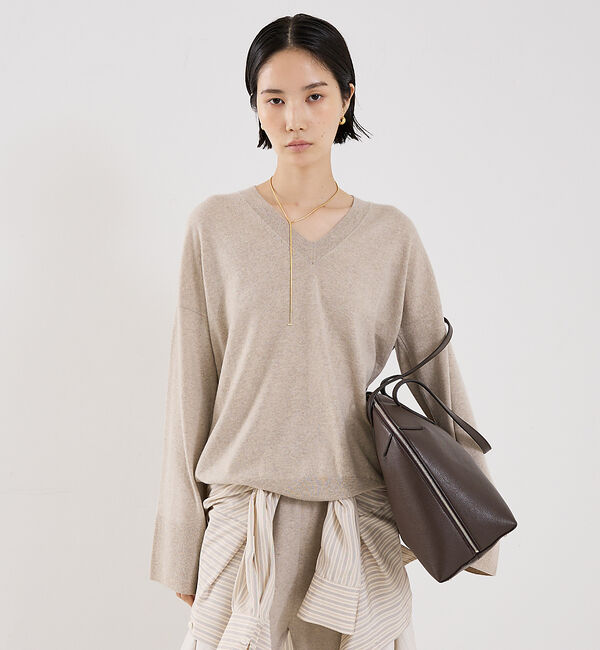 The Store by C' 「【COCUCA】Vネックニット」|ニット・セーター|