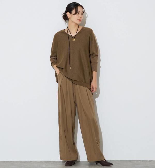 Liesse「フィブリルツイルワイドパンツ」|その他|