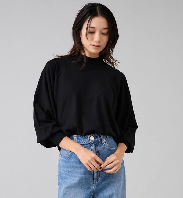 Liesse「ハイネックラグランドルマンニット」|ニット・セーター|