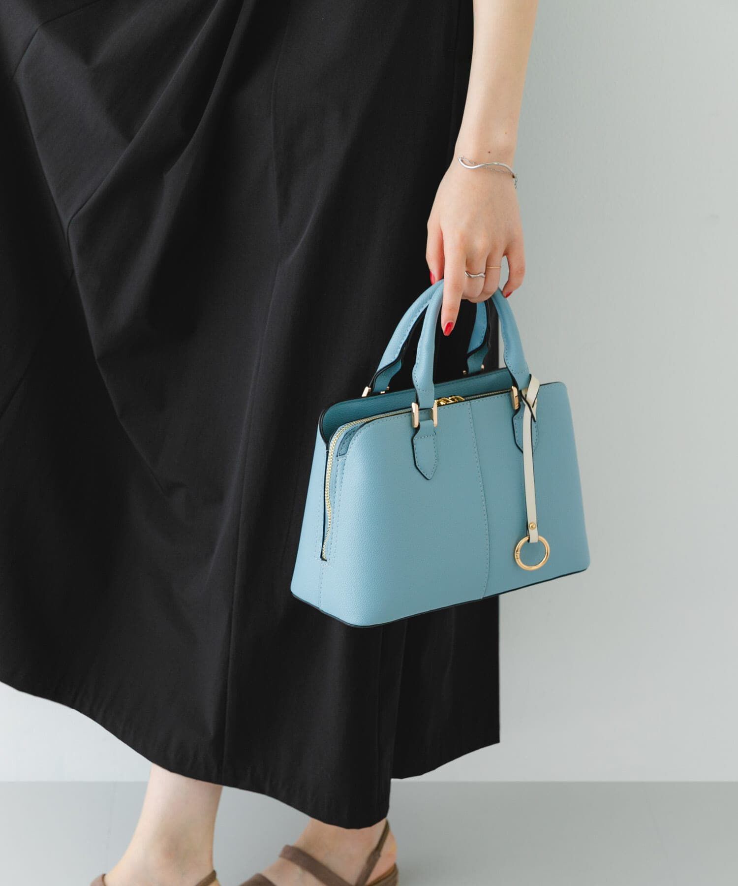 RODE SKO「センターステッチハンドバッグ」|ハンドバッグ|