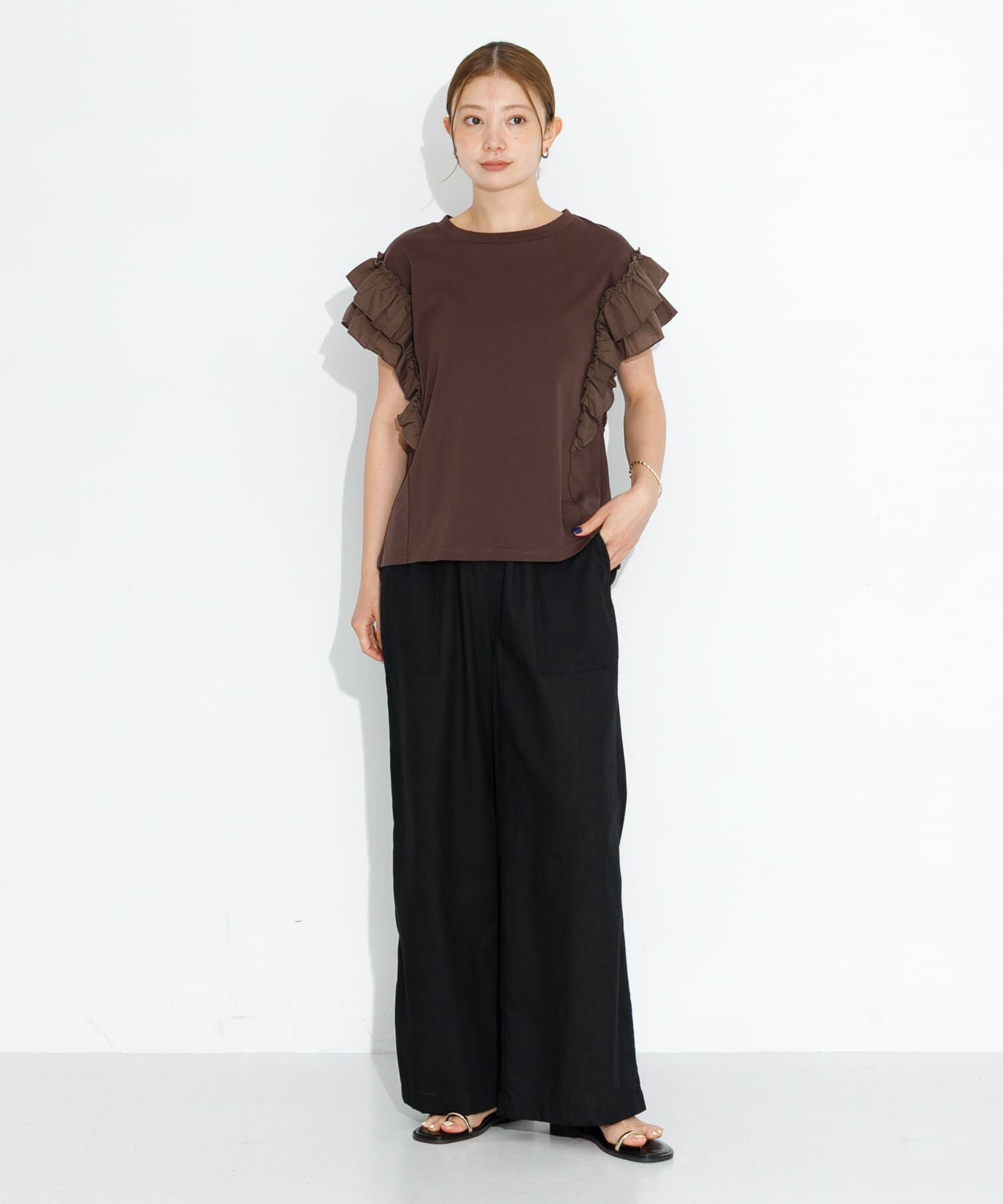 Sonny Label 「『UR TECH 高機能リネン』リネン混ベイカーイージーパンツ」|その他|