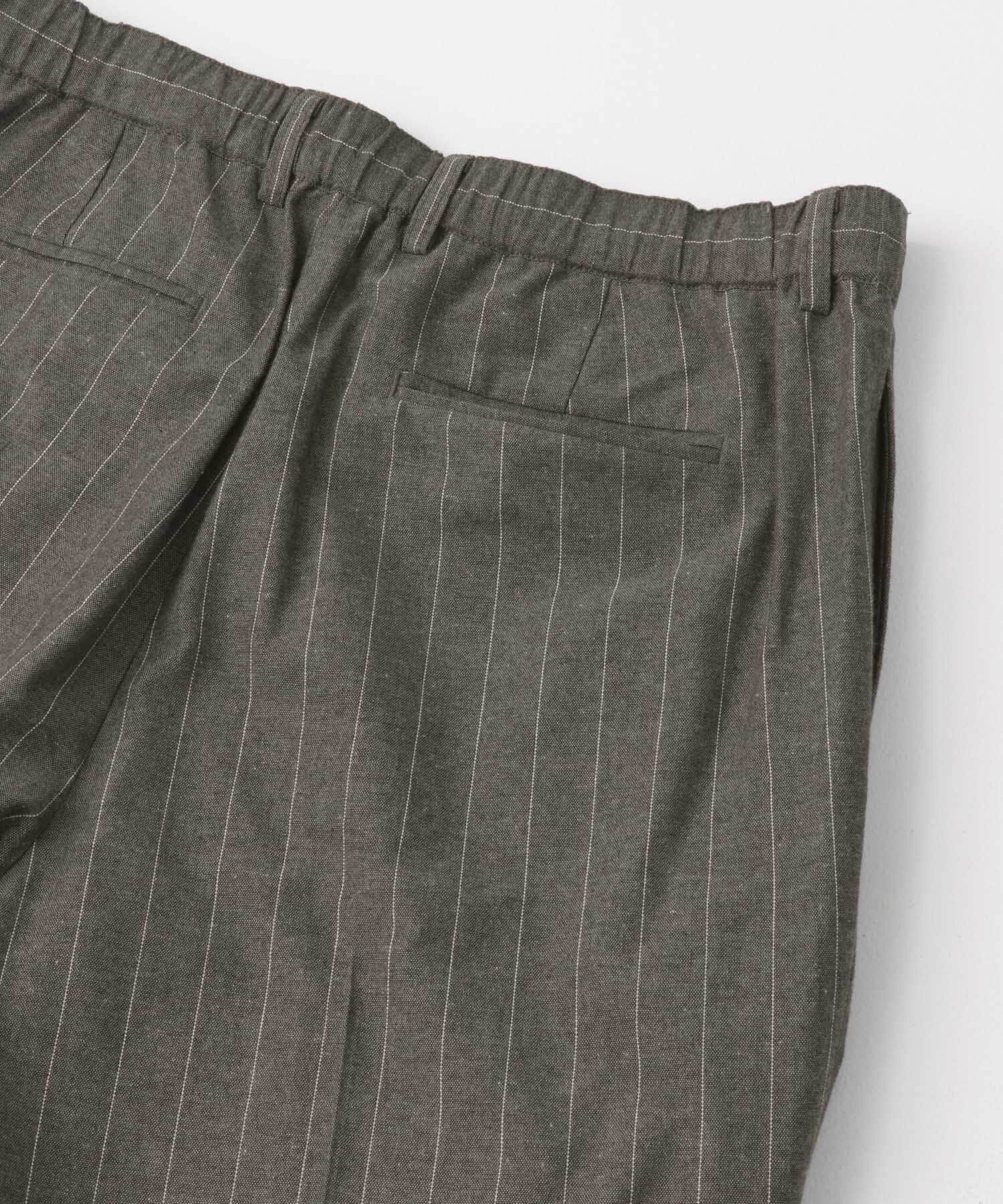 URBAN RESEARCH ROSSO「『WEB限定』綿麻ストライプリラックステーパードパンツ」|その他|