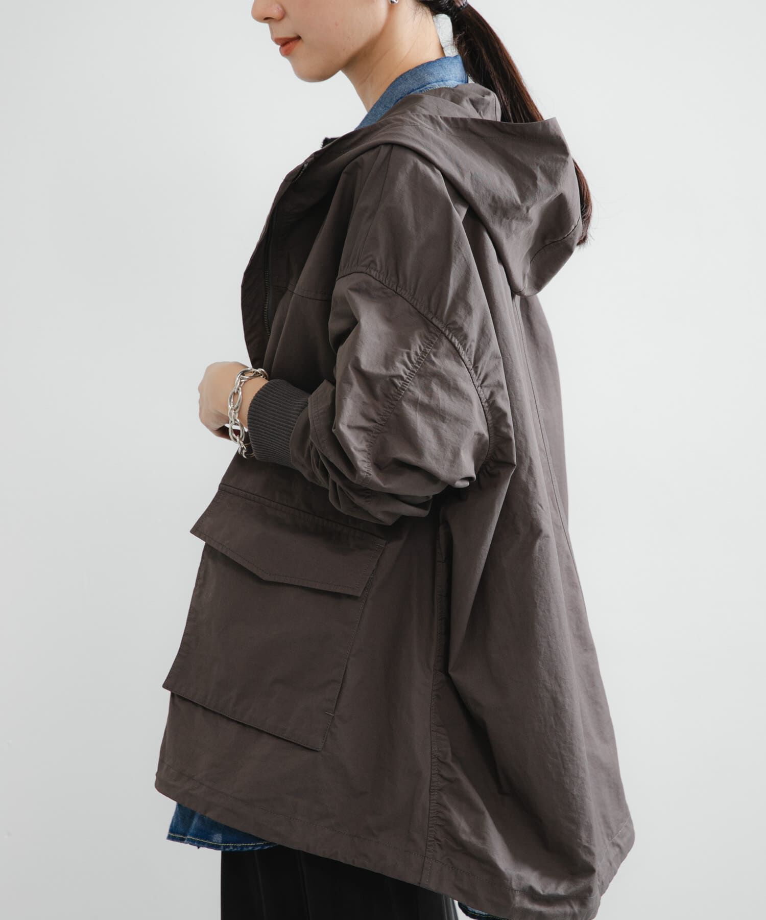 URBAN RESEARCH「コットンナイロンマウンテンパーカー」|アウトドア|