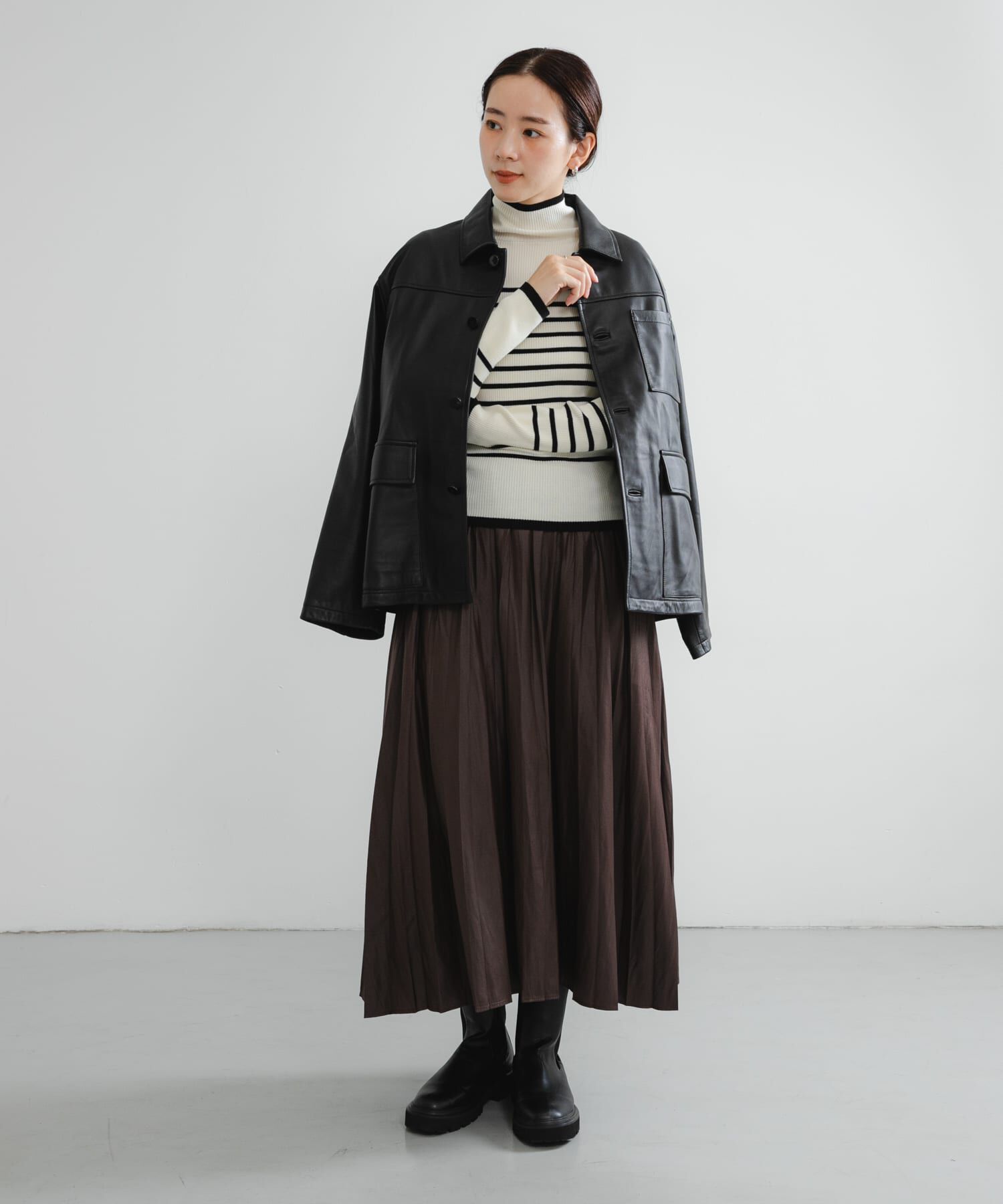 URBAN RESEARCH「チンツプリーツスカート」|スカート|