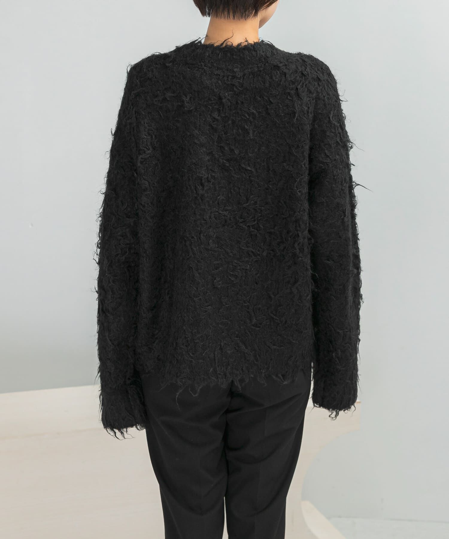 URBAN RESEARCH ROSSO「Mewl　ファーカーディガン」|カーディガン|