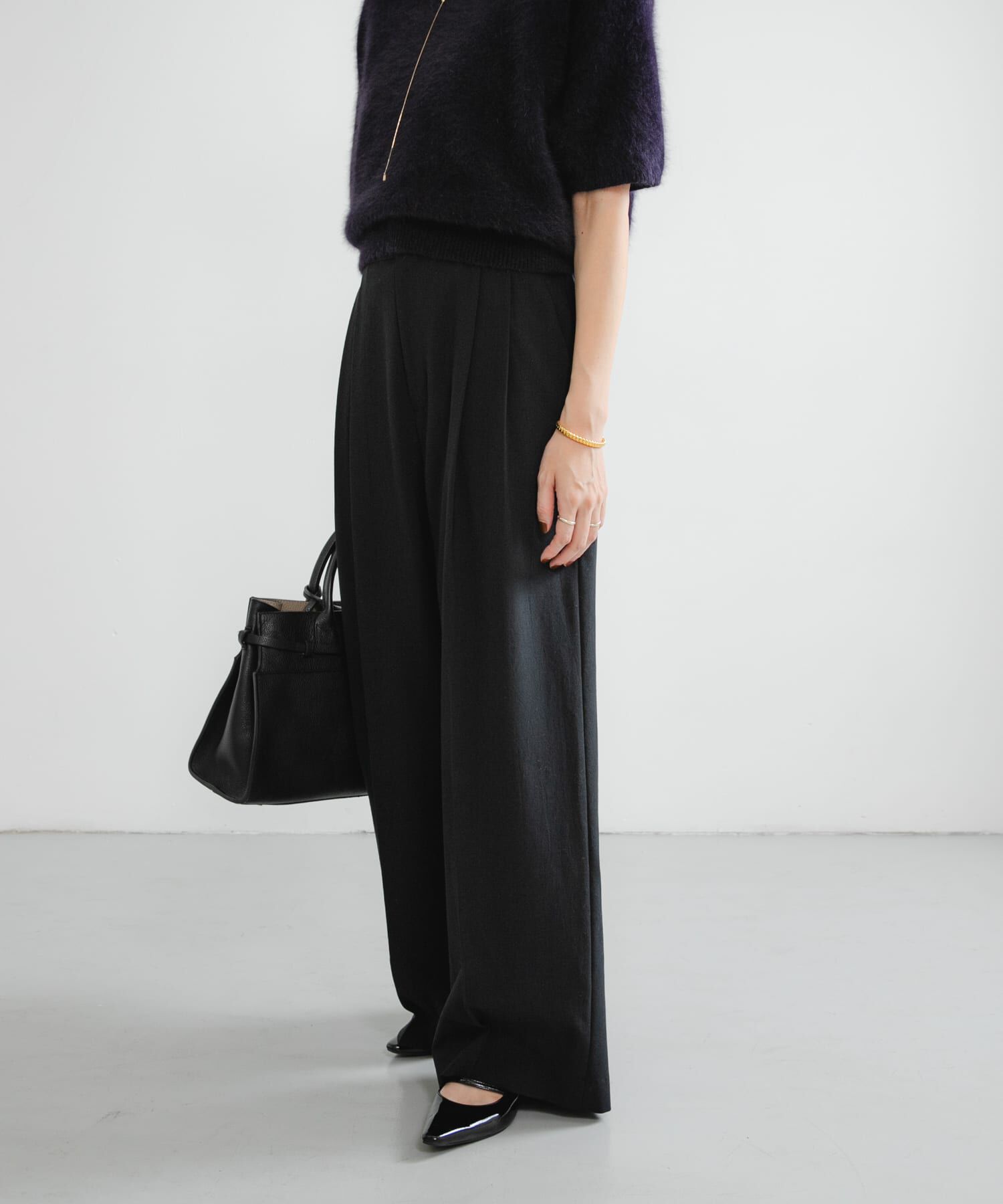 URBAN RESEARCH「ウールブレンドワイドストレートパンツ」|その他|
