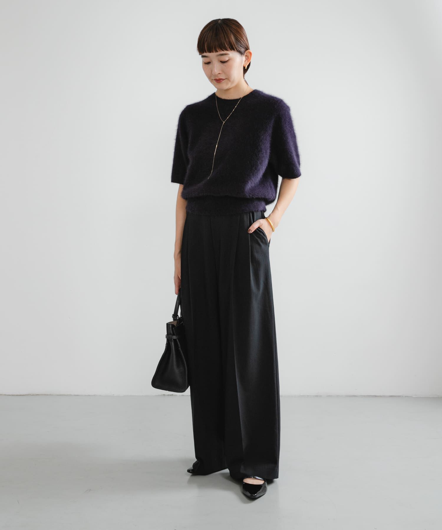 URBAN RESEARCH「ウールブレンドワイドストレートパンツ」|その他|