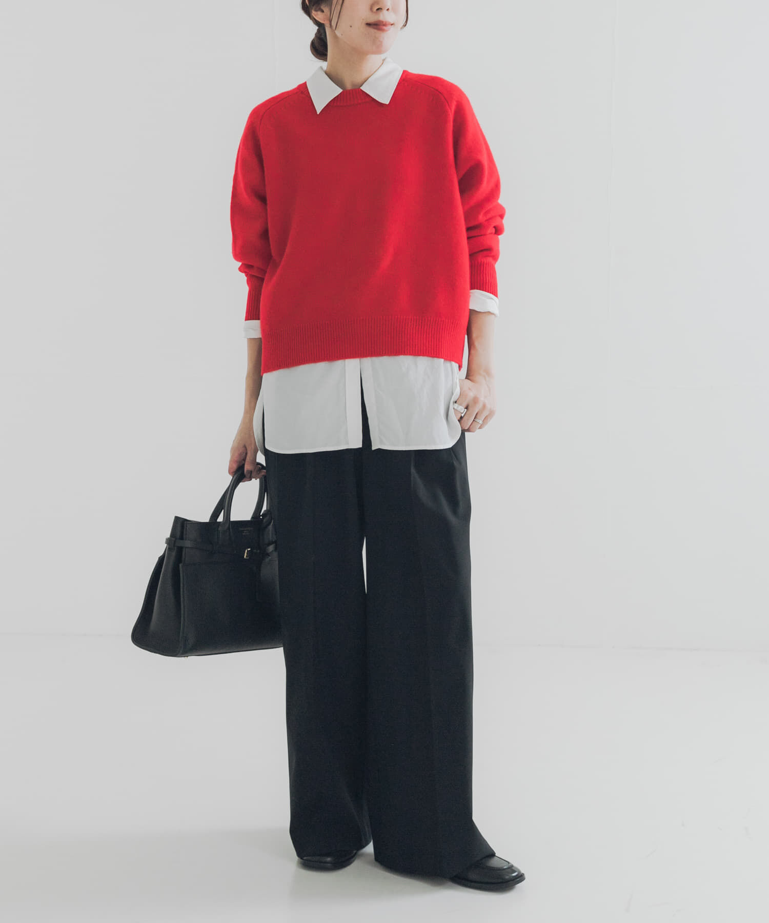 URBAN RESEARCH「ウールブレンドワイドストレートパンツ」|その他|