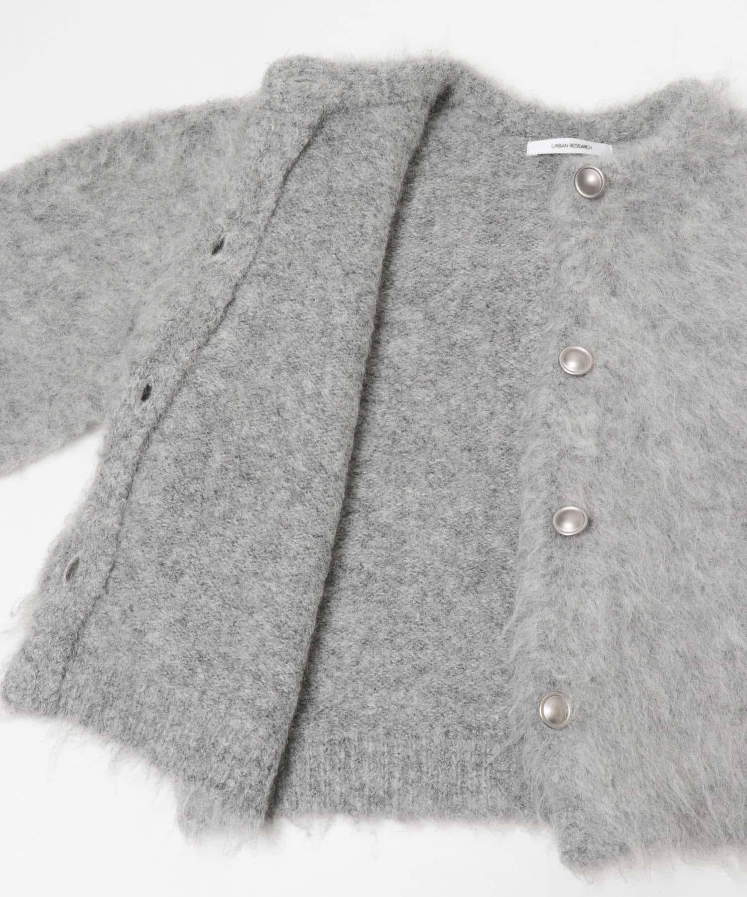 URBAN RESEARCH「ブラッシュシャギーニットカーディガン」|カーディガン|