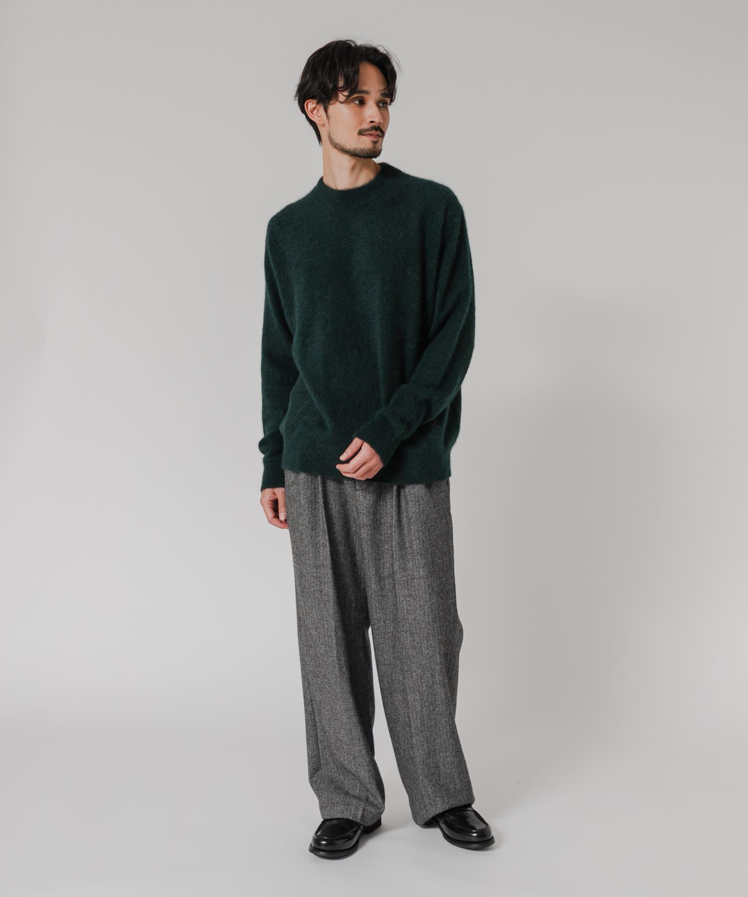 URBAN RESEARCH「FOX CASHMERE CREW-NECK KNIT」|ニット・セーター|