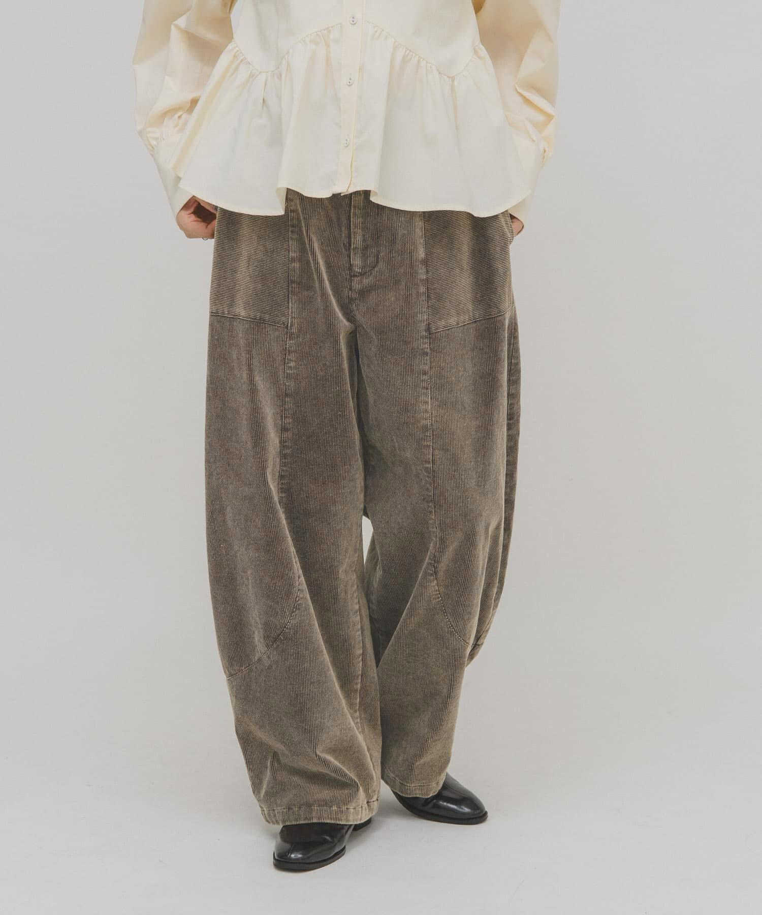  「コーデュロイコクーンパンツ」|その他|