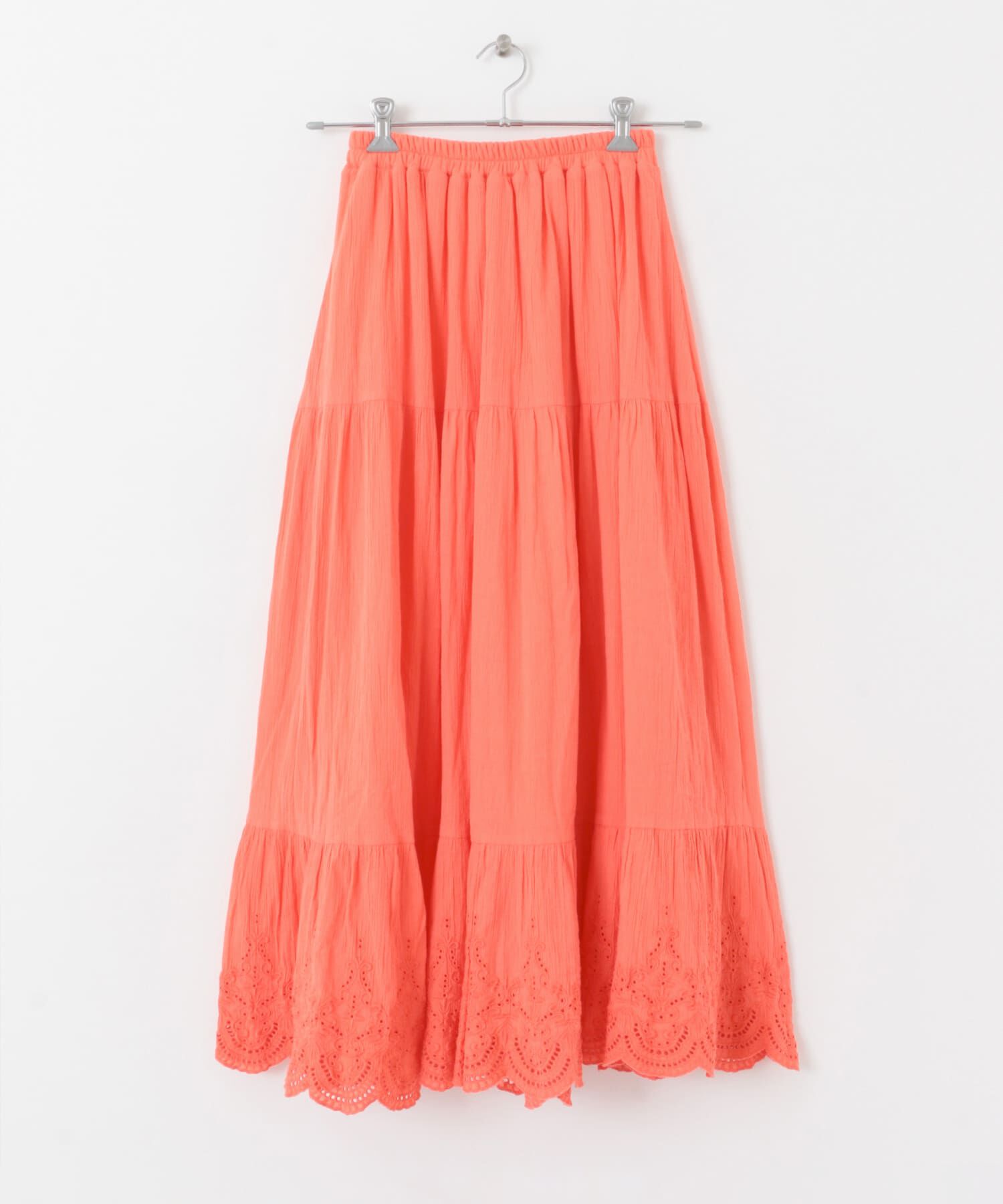 SENSE OF PLACE by URBAN RESEARCH「スカラップレースヨウリュウティアードスカート」|スカート|