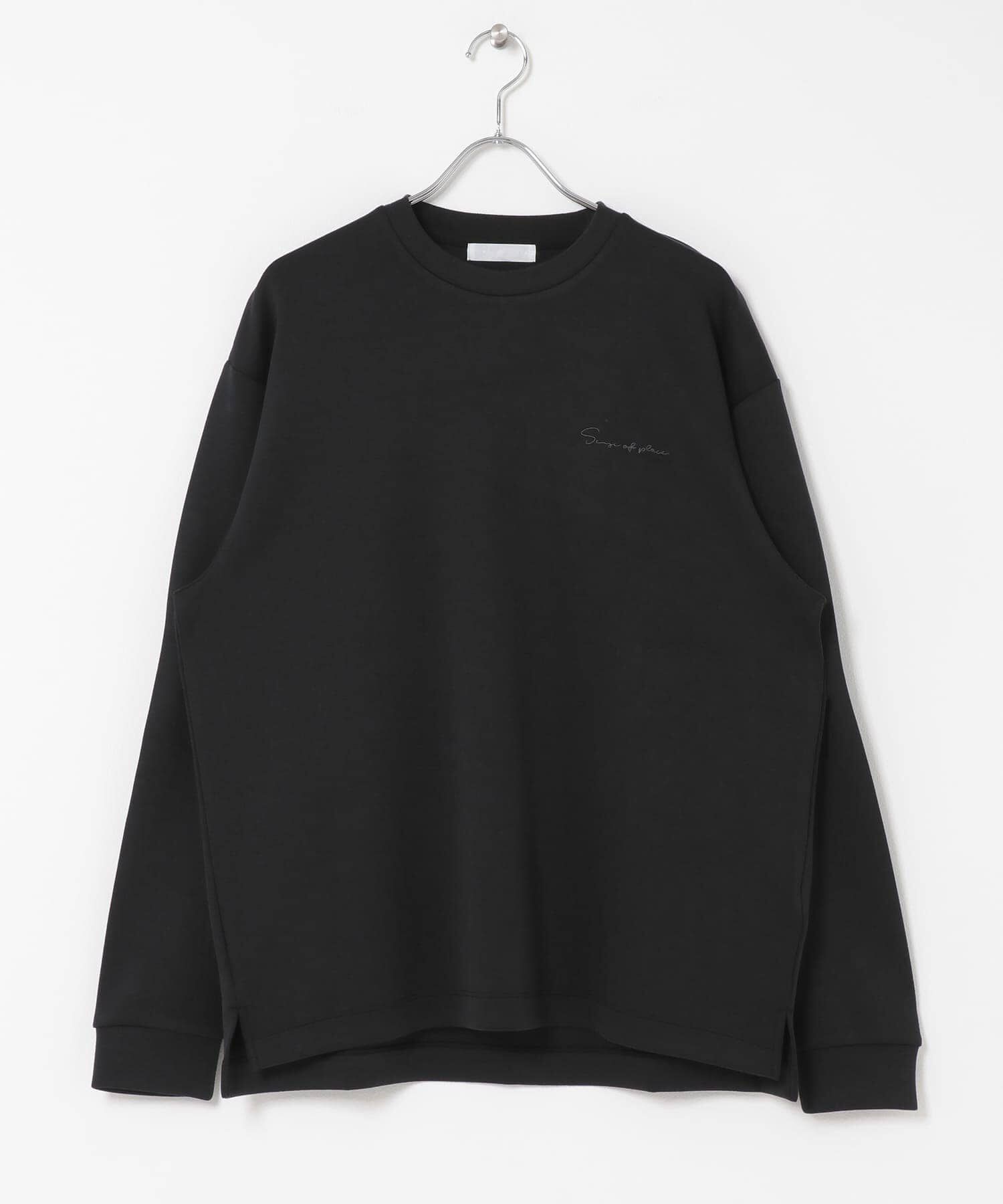 SENSE OF PLACE by URBAN RESEARCH「『一部WEB限定カラー』シシュウダンボールポンチロングTシャツ」|Tシャツ・カットソー|