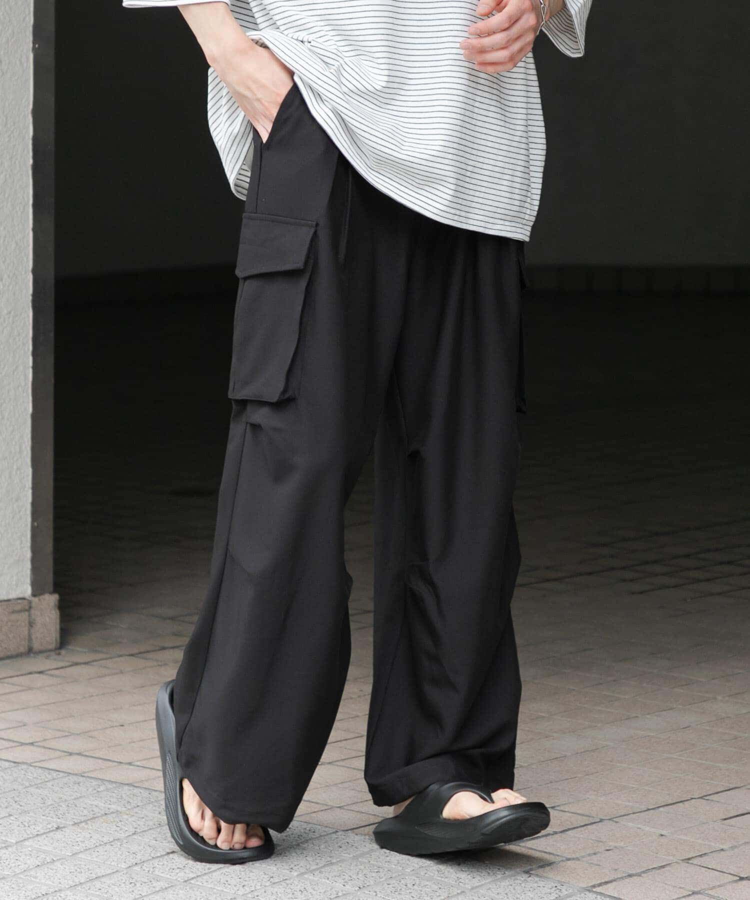 SENSE OF PLACE by URBAN RESEARCH「『ユニセックス』ワイドカーゴパンツ」|その他|