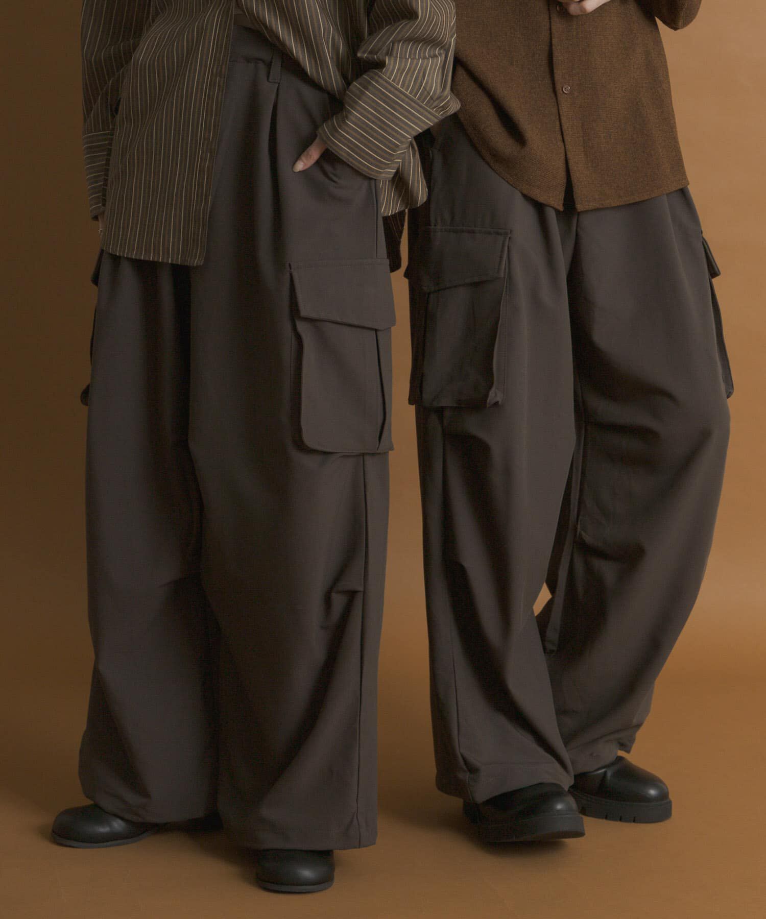 SENSE OF PLACE by URBAN RESEARCH「『ユニセックス』ワイドカーゴパンツ」|その他|
