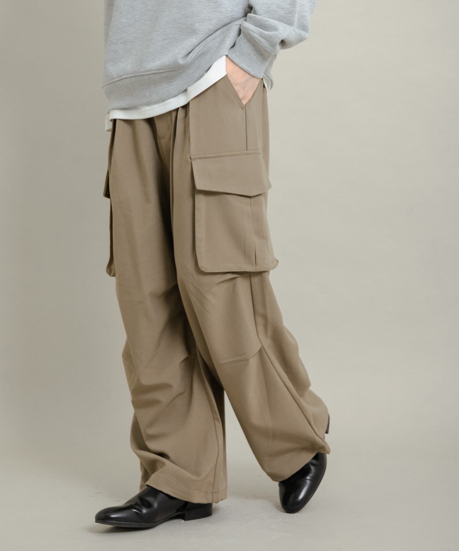 SENSE OF PLACE by URBAN RESEARCH「『ユニセックス』ワイドカーゴパンツ」|その他|